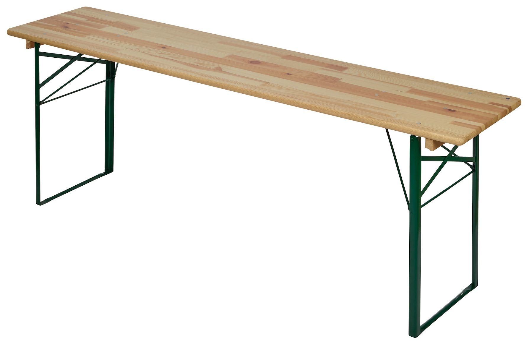 Klappbaren Holztisch 50 × 220 cm mieten